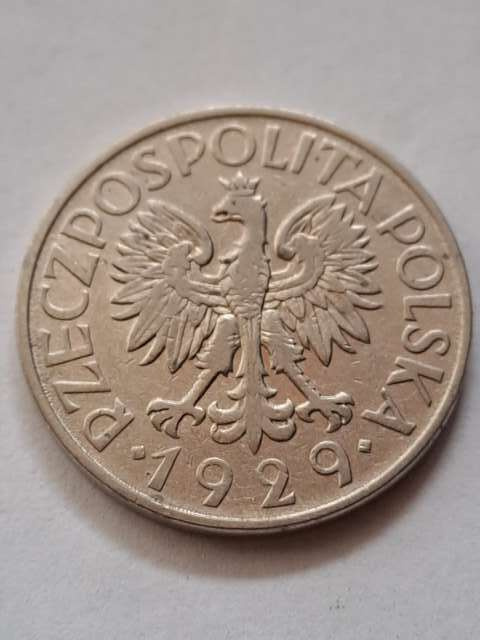 1 złoty 1929 r 1 złoty 1929 r