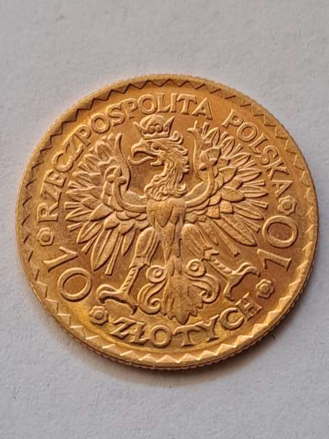 10 zł Bolesław Chrobry 1925 r 10 zł Bolesław Chrobry 1925 r