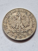 2 zł Głowa Kobiety 1933 r 2 zł Głowa Kobiety 1933 r