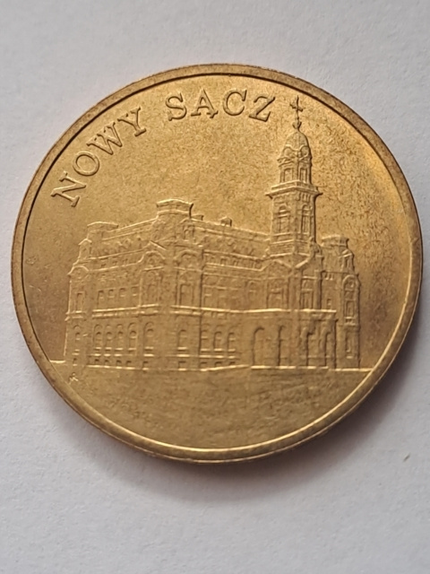 2 zł Miasta Historyczne Nowy Sącz 2006 r 2 zł Miasta Historyczne Nowy Sącz 2006 r