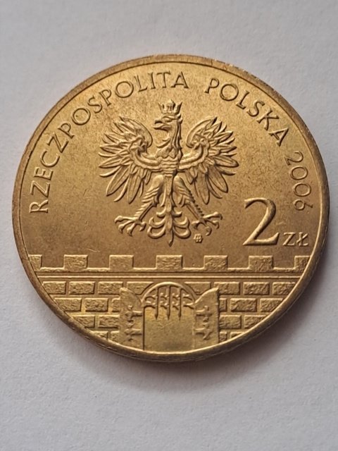 2 zł Miasta Historyczne Nowy Sącz 2006 r 2 zł Miasta Historyczne Nowy Sącz 2006 r