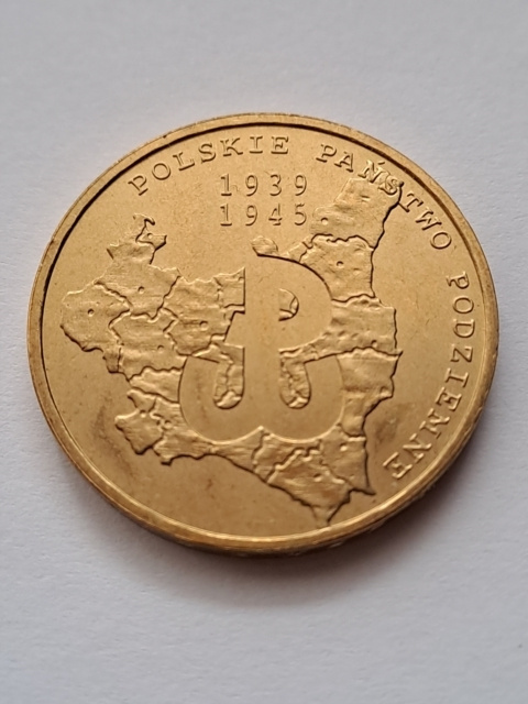 2 zł Państwo Podziemne 2009 r 2 zł Państwo Podziemne 2009 r