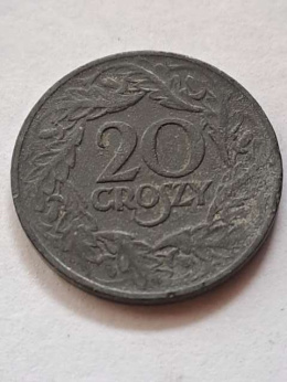 Generalna Gubernia 20 Groszy 1923 r