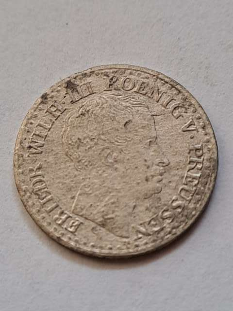 Niemcy 1 Srebrny Grosz Prusy 1824 r Niemcy 1 Srebrny Grosz Prusy 1824 r