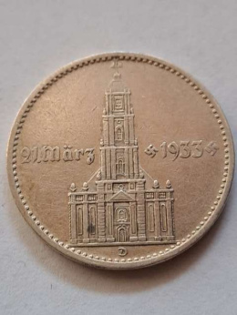 Niemcy 2 Marki Kościół III Rzesza 1934 r D