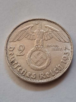 Niemcy 2 Marki Hindenburg 1937 r D