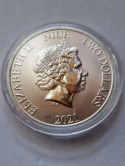 Niue 2 Dolary Piraci z Karaibów 2021 r Niue 2 Dolary Piraci z Karaibów 2021 r