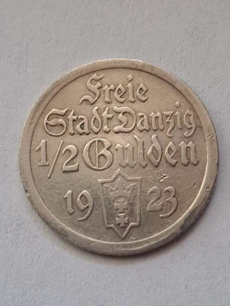 WMG 1/2 Guldena 1923 r