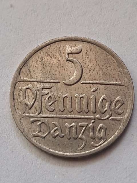 WMG 5 Fenigów 1923 r WMG 5 Fenigów 1923 r