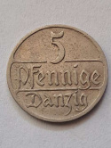 WMG 5 Fenigów 1928 r WMG 5 Fenigów 1928 r