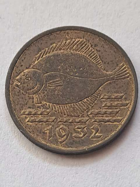 WMG 5 Fenigów 1932 r WMG 5 Fenigów 1932 r