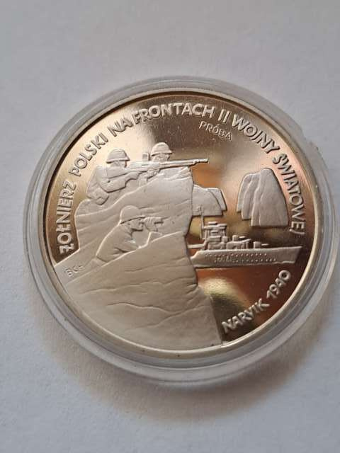 100 tys Żołnierz na Frontach Narvik 1991 r próba