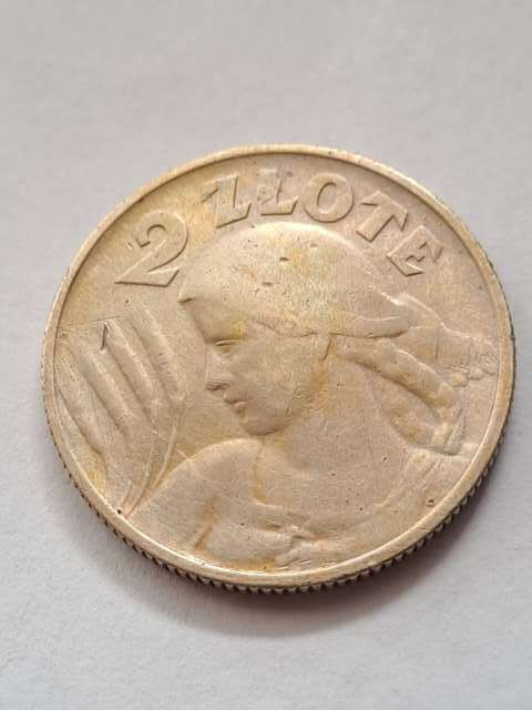 2 zł Żniwiarka 1924 r Litera H rzadka 2 zł Żniwiarka 1924 r Litera H rzadka
