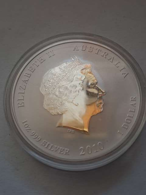 Australia 1 Dolar Rok Tygrysa 2010 r Australia 1 Dolar Rok Tygrysa 2010 r