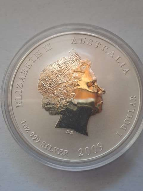 Australia 1 Dolar Rok Byka 2009 r Australia 1 Dolar Rok Byka 2009 r