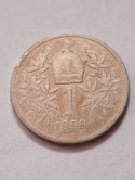 Austria 1 Korona Franciszek Józef I 1898 r