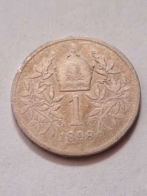 Austria 1 Korona Franciszek Józef I 1898 r Austria 1 Korona Franciszek Józef I 1898 r