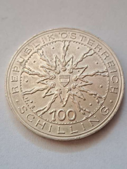 Austria 100 Schilling Morawskie Pole 1978 r