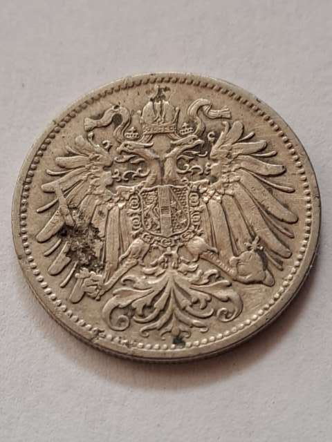 Austria 20 halerzy Franciszek Józef I 1907 r Austria 20 halerzy Franciszek Józef I 1907 r
