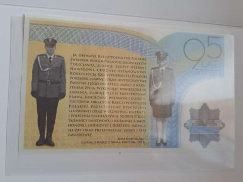 Walor Kolekcjonerski 95 Lat powstania Policji Walor Kolekcjonerski 95 Lat powstania Policji