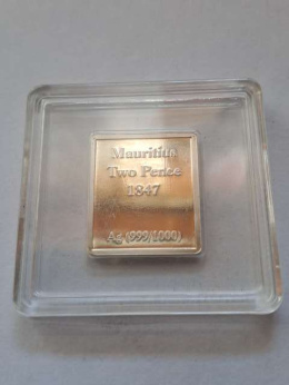 Mauritius Znaczek 2 pensy 1847 r