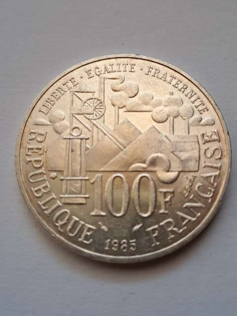 Francja 100 Franków E. Zola 1985 r Francja 100 Franków E. Zola 1985 r