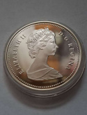 Kanada 1 Dolar Rzeka Mackenzie 1989 r Kanada 1 Dolar Rzeka Mackenzie 1989 r
