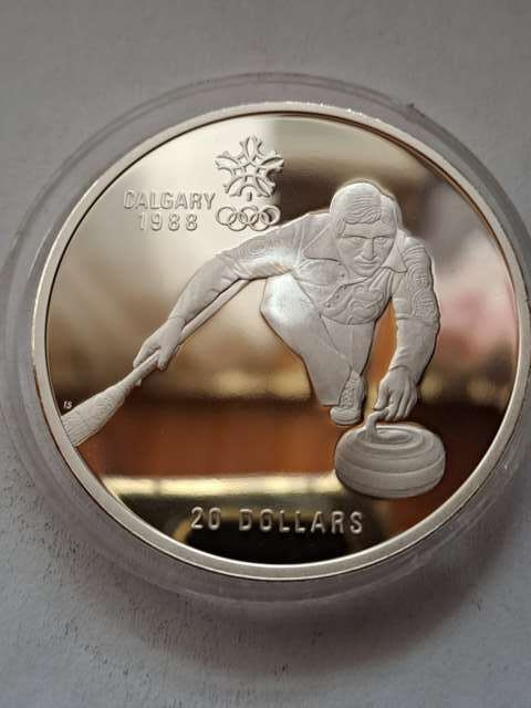 Kanada 20 Dolarów Elizabeth II 1987 r Calgary Kanada 20 Dolarów Elizabeth II 1987 r Calgary