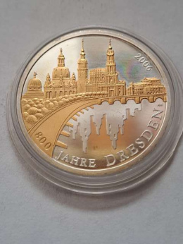 Niemcy 10 Euro 800 lat Drezna 2006 r