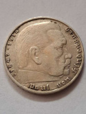 Niemcy 2 Marki Hindenburg 1938 r B Niemcy 2 Marki Hindenburg 1938 r B
