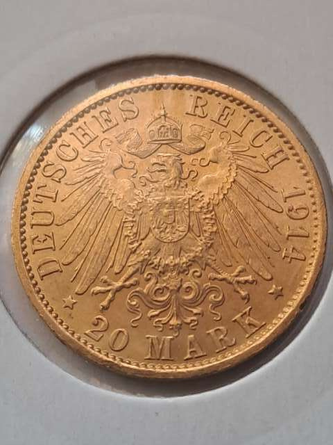 Niemcy 20 Marek Mundur 1914 r Niemcy 20 Marek Mundur 1914 r