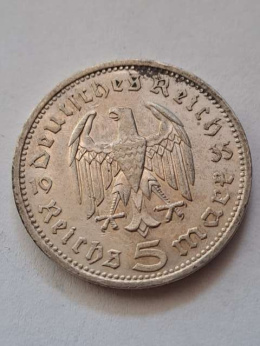 Niemcy 5 Marek Hindenburg 1935 r A