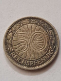 Niemcy 50 Pfenning 1930 r A Niemcy 50 Pfenning 1930 r A