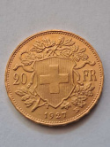 Szwajcaria 20 Franków 1927 r