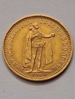 Węgry 10 Koron Franciszek Józef I 1904 r