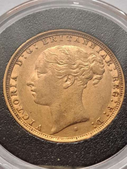 Wielka Brytania Suweren Victoria 1884 r