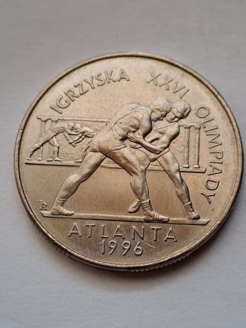 2 zł Atlanta Zapaśnicy 1995 r 2 zł Atlanta Zapaśnicy 1995 r