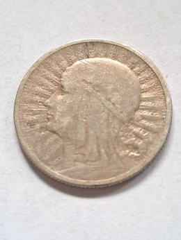 2 zł Głowa Kobiety 1933 r