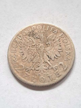 2 zł Głowa Kobiety 1934 r
