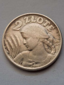 2 zł Żniwiarka 1924 r odwrotka 2 zł Żniwiarka 1924 r odwrotka