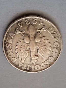 2 zł Żniwiarka 1924 r odwrotka