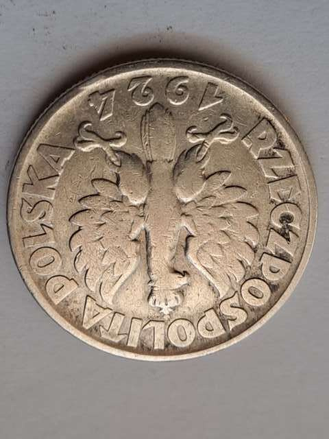 2 zł Żniwiarka 1924 r odwrotka 2 zł Żniwiarka 1924 r odwrotka