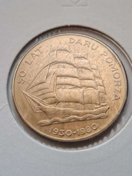 20 zł Dar Pomorza 1980 r