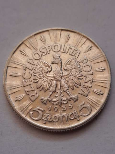 5 zł Józef Piłsudski 1935 r 5 zł Józef Piłsudski 1935 r