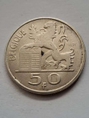 Belgia 50 Franków Baldwin I 1949 r
