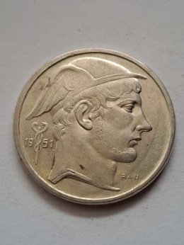Belgia 50 Franków Baldwin I 1951 r