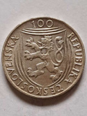 Czechosłowacja 100 Koron 1951 r Czechosłowacja 100 Koron 1951 r
