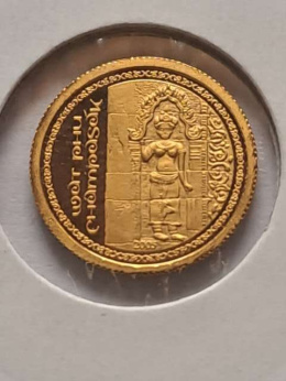 Laos 1000 kip Świątynia Buddy 2005 r