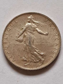 Francja 2 Franki 1915 r Francja 2 Franki 1915 r
