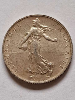 Francja 2 Franki 1915 r